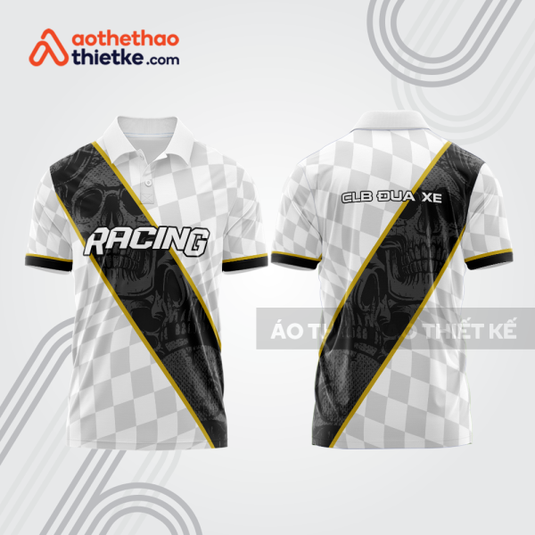 Mẫu thiết kế áo polo đội đua xe mô tô & ô tô đẹp mta141