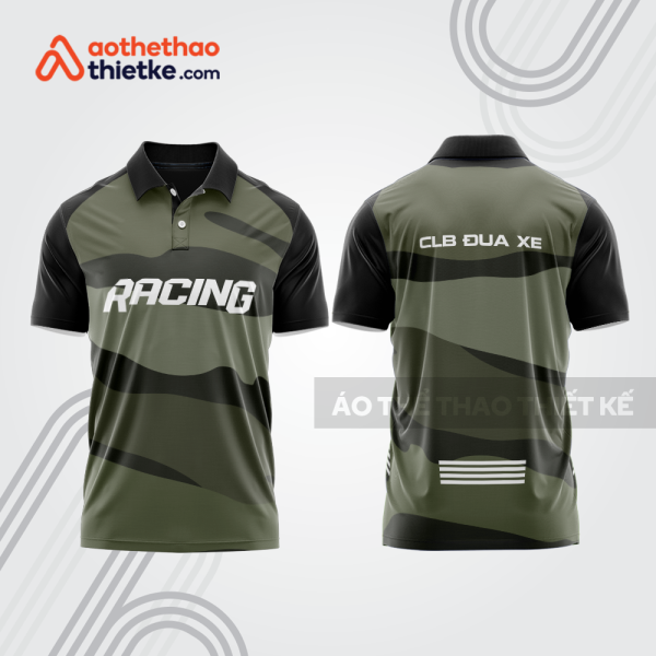 Mẫu thiết kế áo polo đội đua xe mô tô & ô tô đẹp mta146