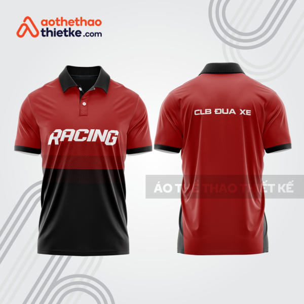 Mẫu thiết kế áo polo đội đua xe mô tô & ô tô đẹp mta147