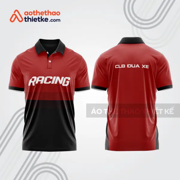 Mẫu thiết kế áo polo đội đua xe mô tô & ô tô đẹp mta147