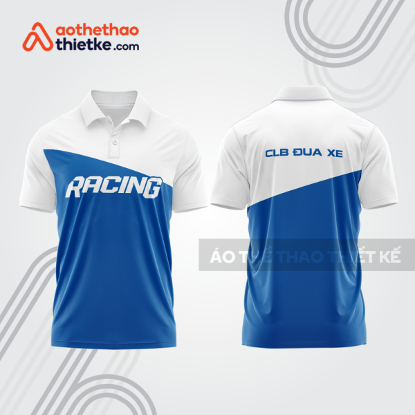 Mẫu thiết kế áo polo đội đua xe mô tô & ô tô đẹp mta150