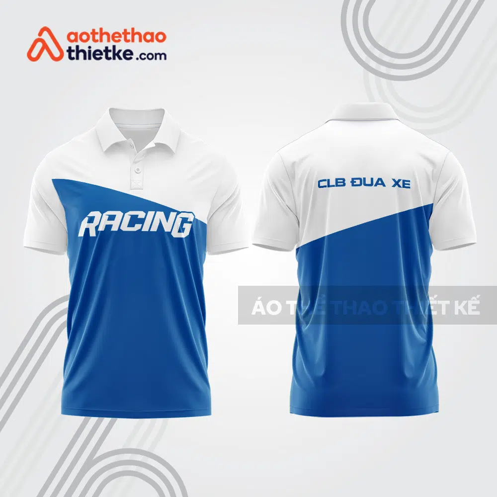 Mẫu thiết kế áo polo đội đua xe mô tô & ô tô đẹp mta150