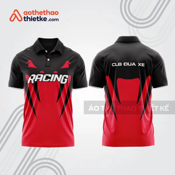 Mẫu thiết kế áo polo đội đua xe mô tô & ô tô đẹp mta154