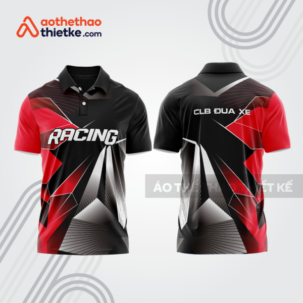 Mẫu thiết kế áo polo đội đua xe mô tô & ô tô đẹp mta155