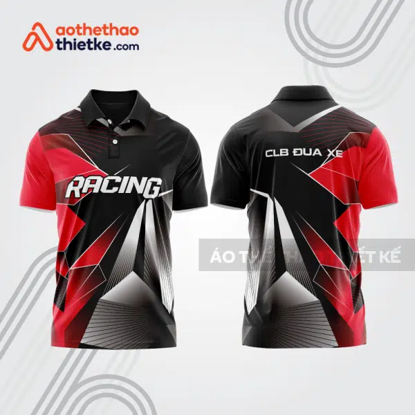 Mẫu thiết kế áo polo đội đua xe mô tô & ô tô đẹp mta155