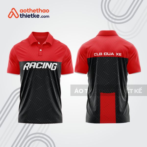 Mẫu thiết kế áo polo đội đua xe mô tô & ô tô đẹp mta157