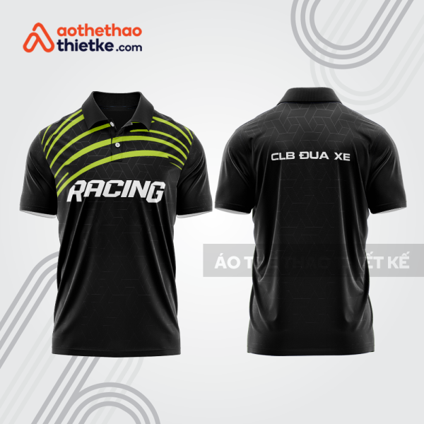 Mẫu thiết kế áo polo đội đua xe mô tô & ô tô đẹp mta159