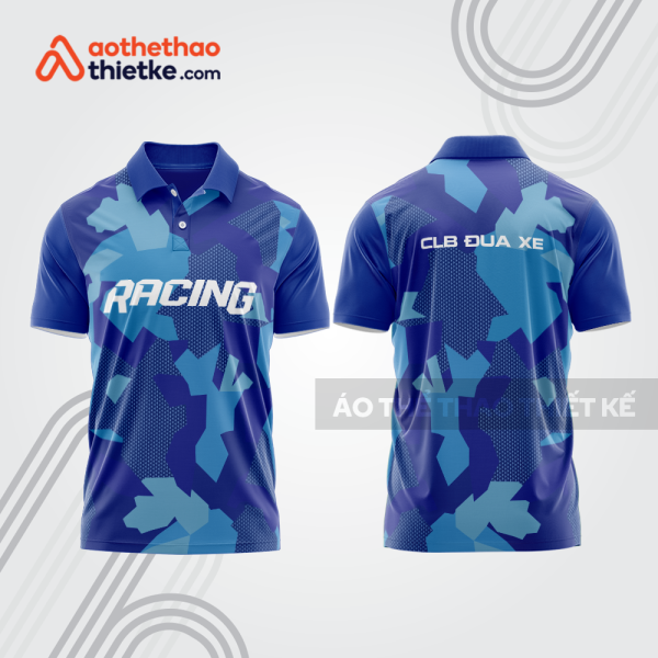 Mẫu thiết kế áo polo đội đua xe mô tô & ô tô đẹp mta160