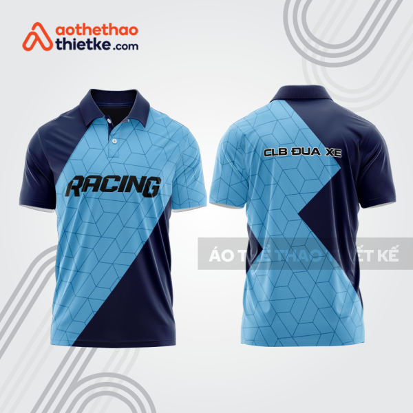 Mẫu thiết kế áo polo đội đua xe mô tô & ô tô đẹp mta162