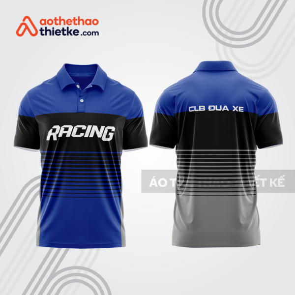 Mẫu thiết kế áo polo đội đua xe mô tô & ô tô đẹp mta166