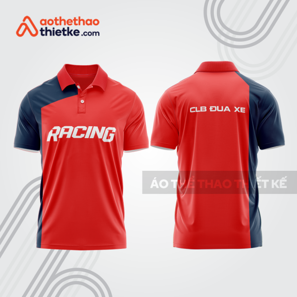 Mẫu thiết kế áo polo đội đua xe mô tô & ô tô đẹp mta168