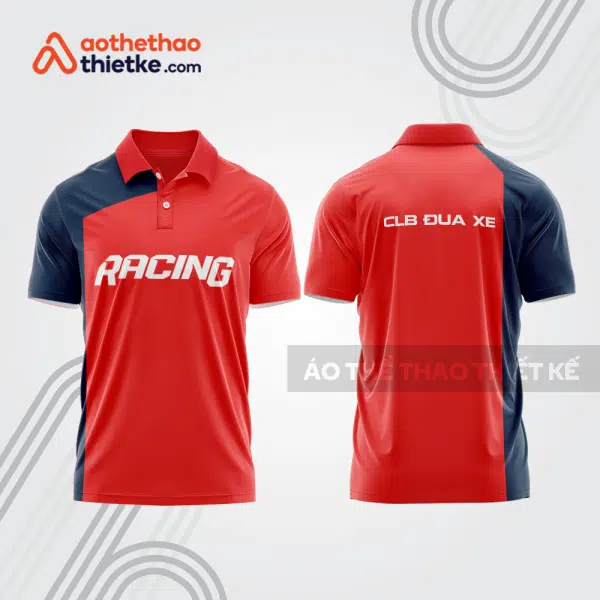 Mẫu thiết kế áo polo đội đua xe mô tô & ô tô đẹp mta168