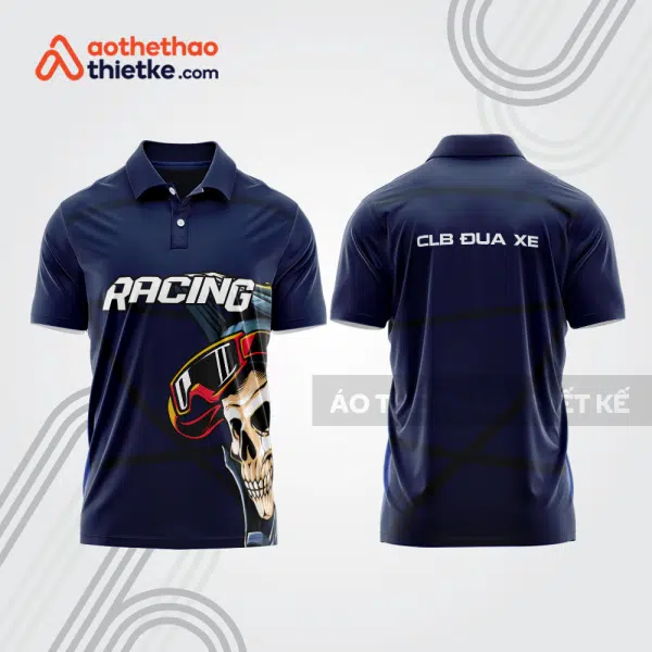 Mẫu thiết kế áo polo đội đua xe mô tô & ô tô đẹp mta173