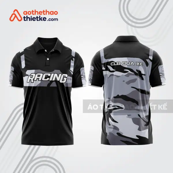 Mẫu thiết kế áo polo đội đua xe mô tô & ô tô đẹp mta175