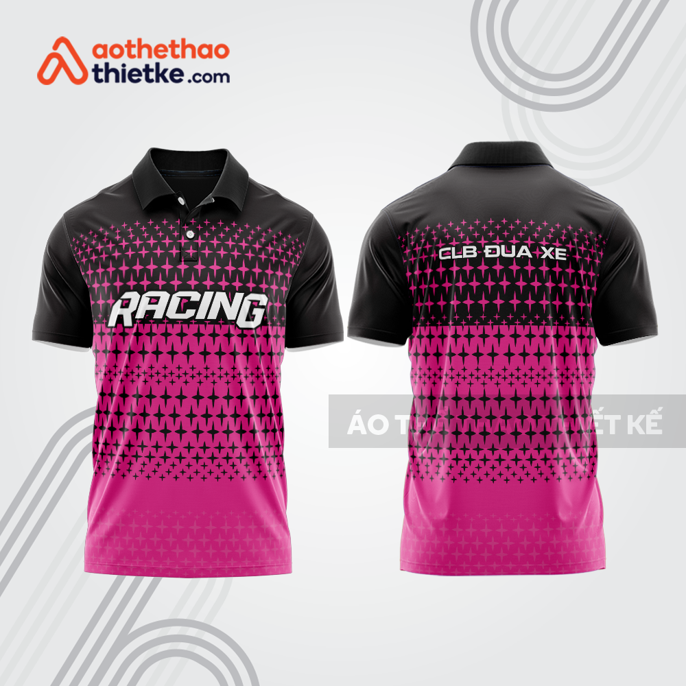 Mẫu thiết kế áo polo đội đua xe mô tô & ô tô đẹp mta177