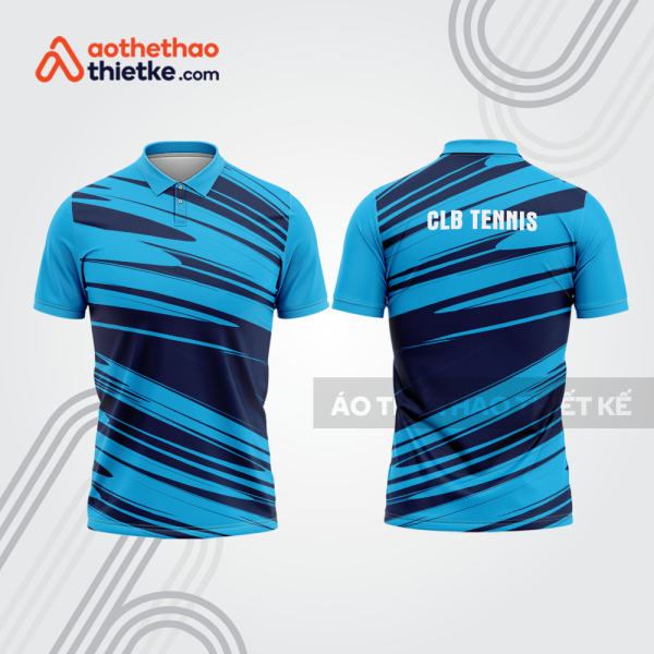 Mẫu thiết kế áo polo đồng phục thi đấu tennis tn1058