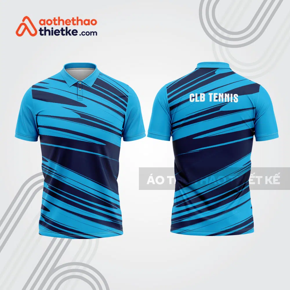 Mẫu thiết kế áo polo đồng phục thi đấu tennis tn1058