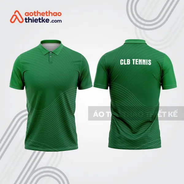 Mẫu thiết kế áo polo đồng phục thi đấu tennis tn1060