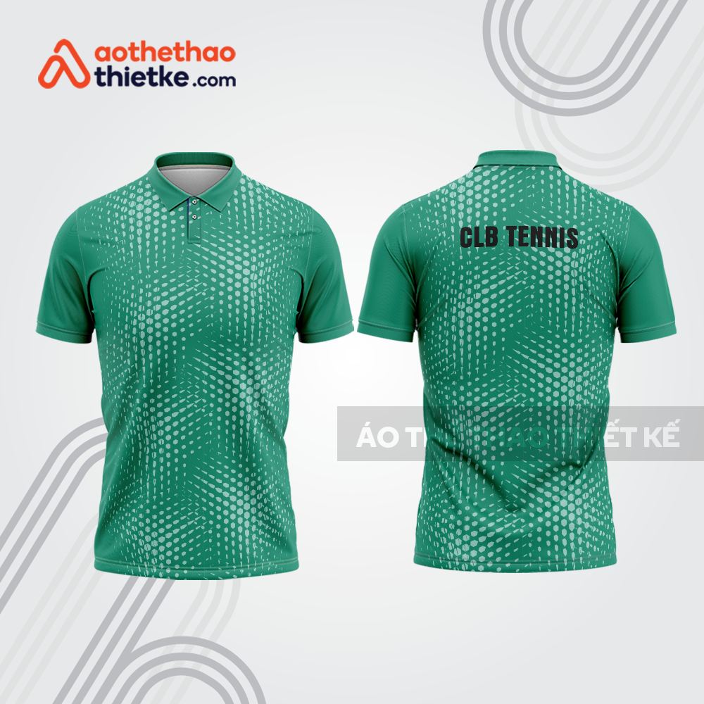 Mẫu thiết kế áo polo đồng phục thi đấu tennis tn1062