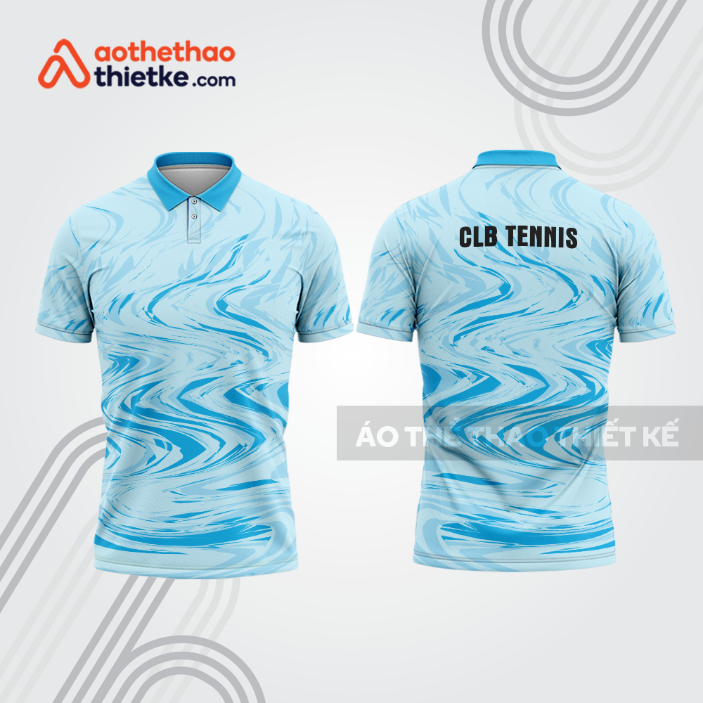 Mẫu thiết kế áo polo đồng phục thi đấu tennis tn1064