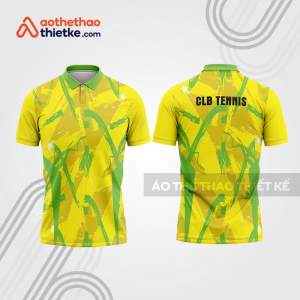 Mẫu thiết kế áo polo đồng phục thi đấu tennis tn1067