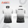 Mẫu thiết kế áo polo đồng phục thi đấu tennis tn1073