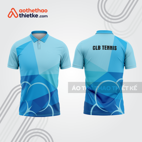 Mẫu thiết kế áo polo đồng phục thi đấu tennis tn1075