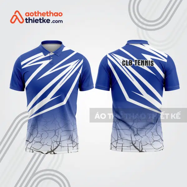 Mẫu thiết kế áo polo đồng phục thi đấu tennis tn1077