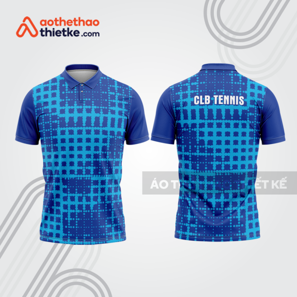 Mẫu thiết kế áo polo đồng phục thi đấu tennis tn1078