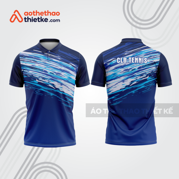 Mẫu thiết kế áo polo đồng phục thi đấu tennis tn1079