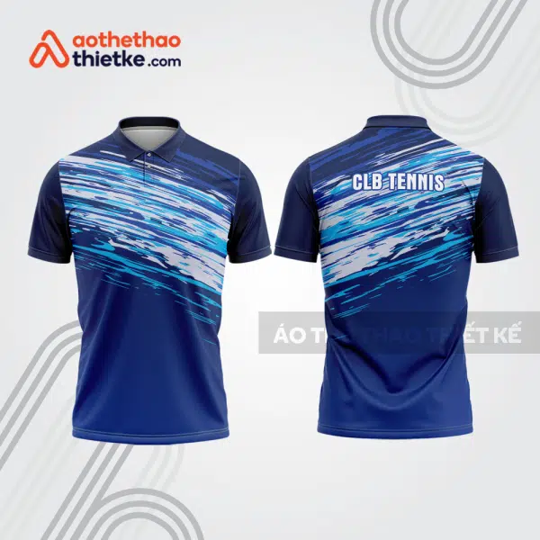 Mẫu thiết kế áo polo đồng phục thi đấu tennis tn1079