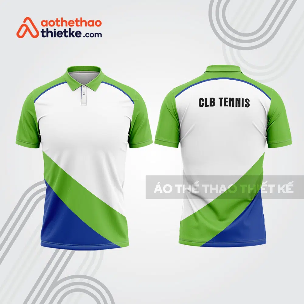 Mẫu thiết kế áo polo đồng phục thi đấu tennis tn1081