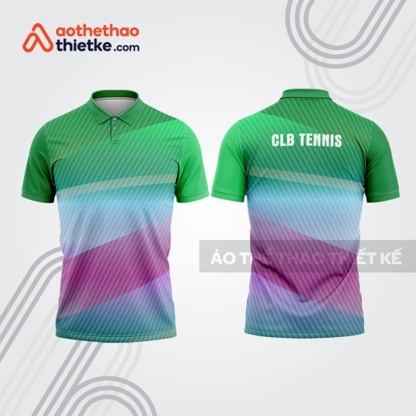 Mẫu thiết kế áo polo đồng phục thi đấu tennis tn1082