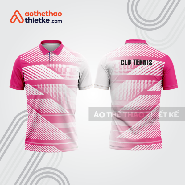 Mẫu thiết kế áo polo đồng phục thi đấu tennis tn1084