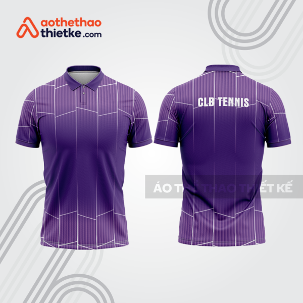 Mẫu thiết kế áo polo đồng phục thi đấu tennis tn1085