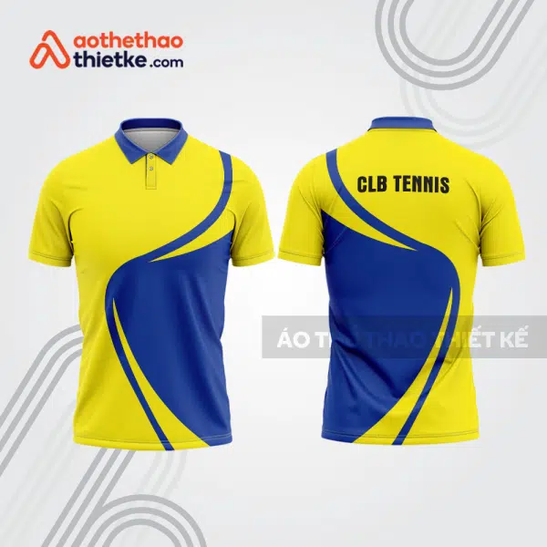 Mẫu thiết kế áo polo đồng phục thi đấu tennis tn1087
