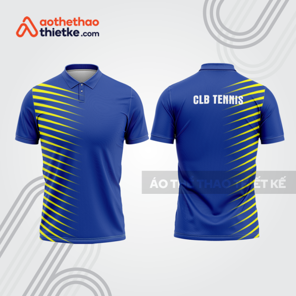 Mẫu thiết kế áo polo đồng phục thi đấu tennis tn1088