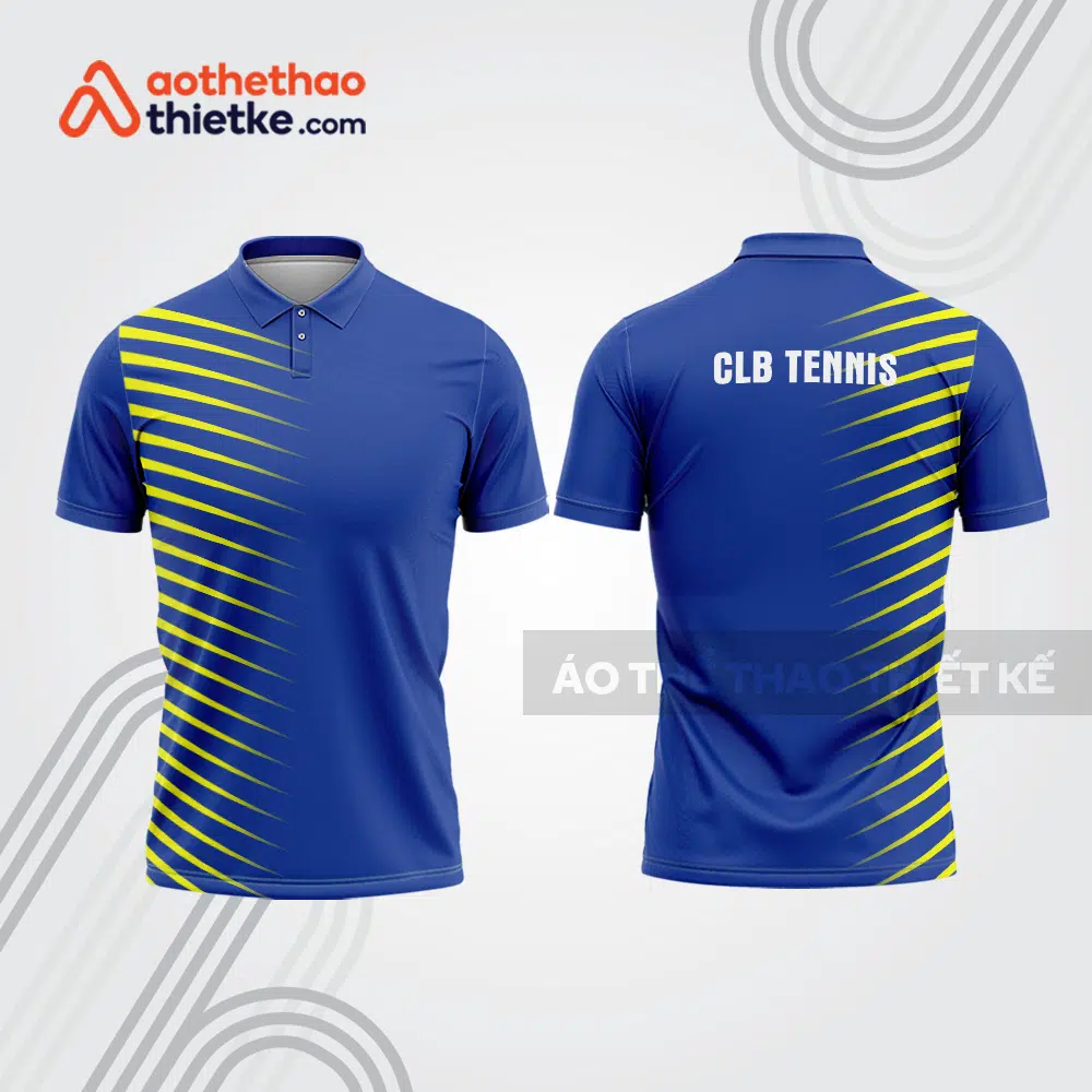 Mẫu thiết kế áo polo đồng phục thi đấu tennis tn1088