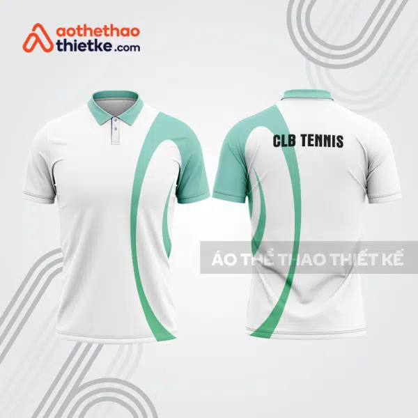 Mẫu thiết kế áo polo đồng phục thi đấu tennis tn1089