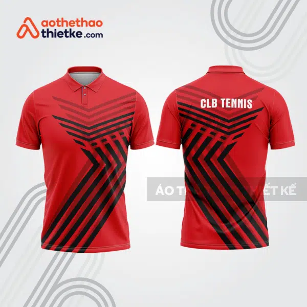 Mẫu thiết kế áo polo đồng phục thi đấu tennis tn1090
