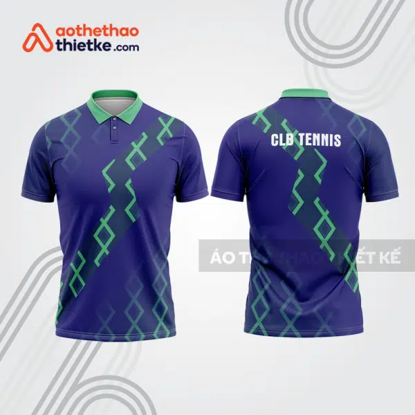Mẫu thiết kế áo polo đồng phục thi đấu tennis tn1092