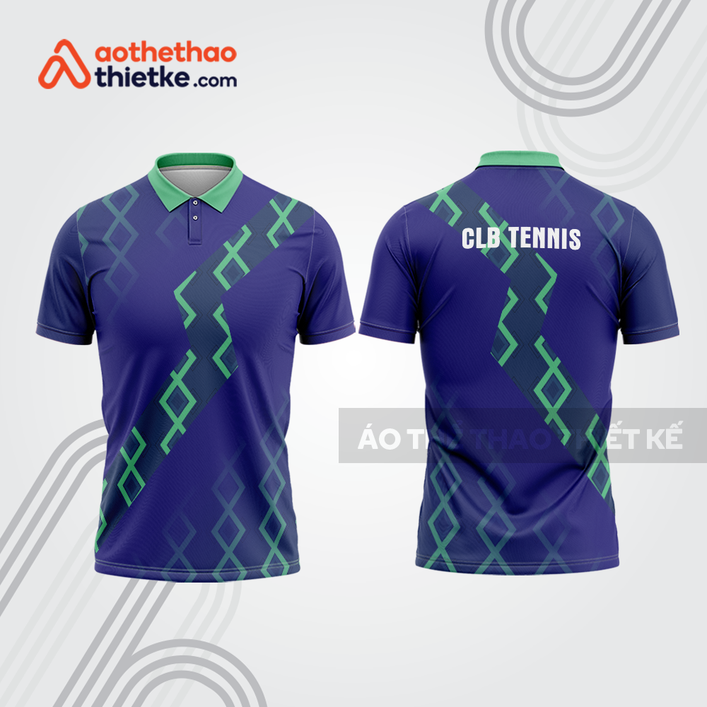 Mẫu thiết kế áo polo đồng phục thi đấu tennis tn1092