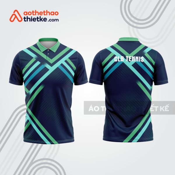Mẫu thiết kế áo polo đồng phục thi đấu tennis tn1097