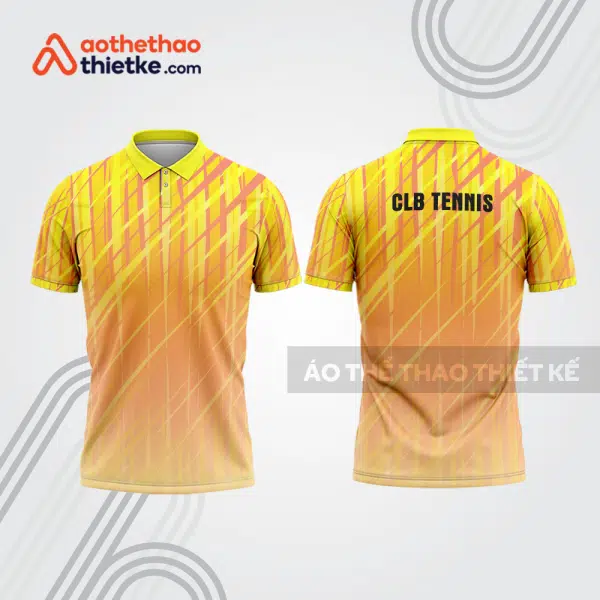 Mẫu thiết kế áo polo đồng phục thi đấu tennis tn1098
