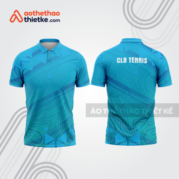 Mẫu thiết kế áo polo đồng phục thi đấu tennis tn1099
