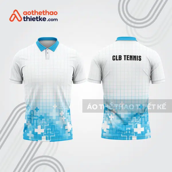 Mẫu thiết kế áo polo đồng phục thi đấu tennis tn1100
