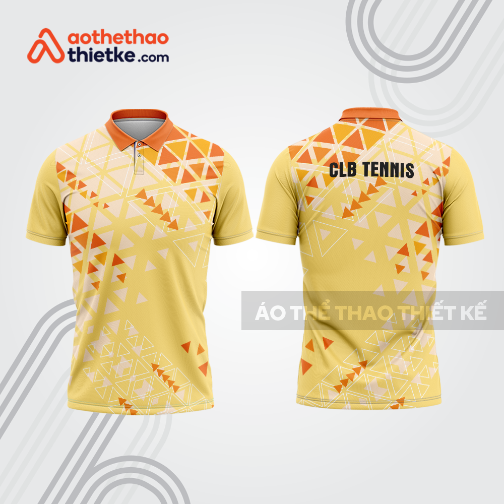 Mẫu thiết kế áo polo đồng phục thi đấu tennis tn1105
