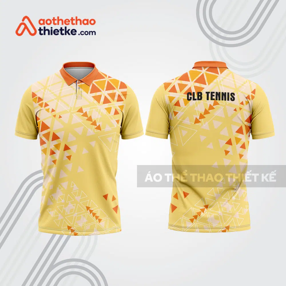 Mẫu thiết kế áo polo đồng phục thi đấu tennis tn1105