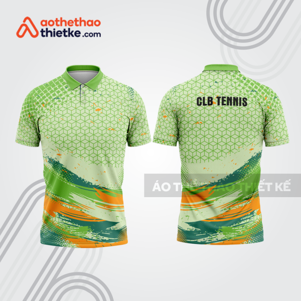 Mẫu thiết kế áo polo đồng phục thi đấu tennis tn1106