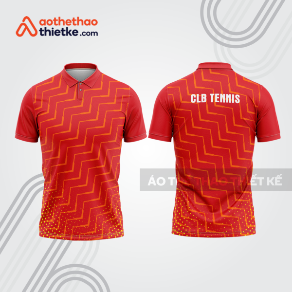 Mẫu thiết kế áo polo đồng phục thi đấu tennis tn1108